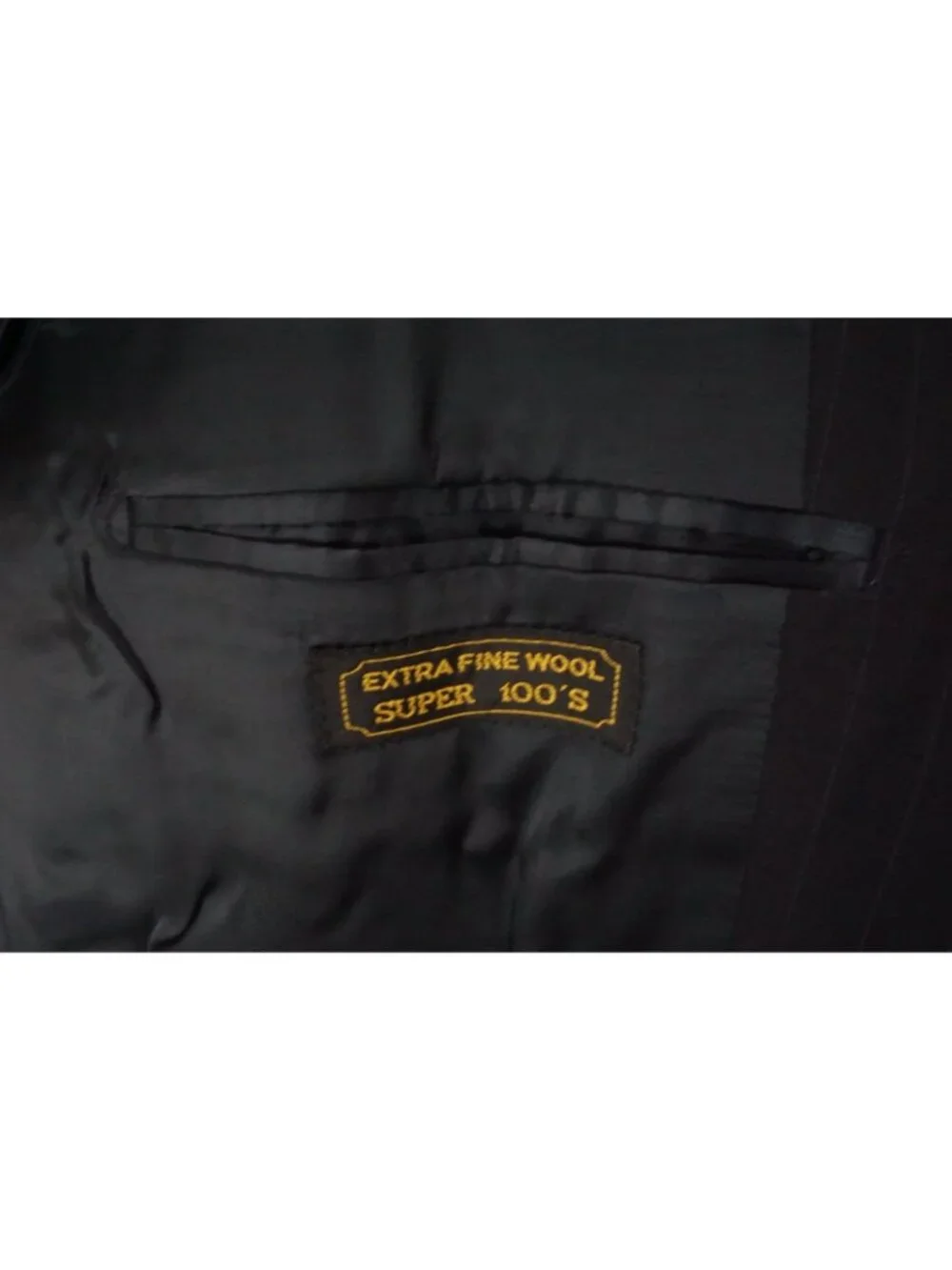 Burberry London Oxford Navy Pinstriped Wool 2 Pc Suit Jacket Pant 44R BRAND NEW